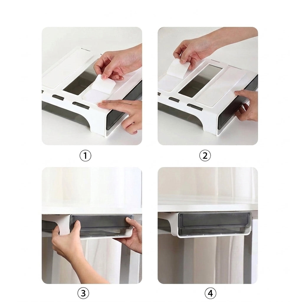 Tiroir Coulissant Sous Bureau Transparent