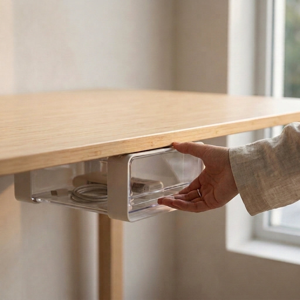 Tiroir Sous Bureau Coulissant Plastique