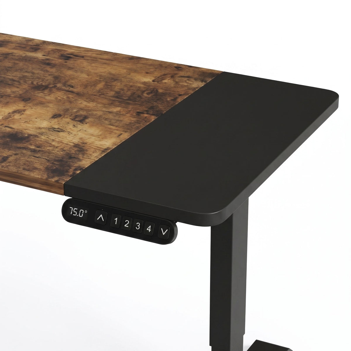 Bureau Assis-Debout Électrique  Verrou Enfant, 4 Mémoires