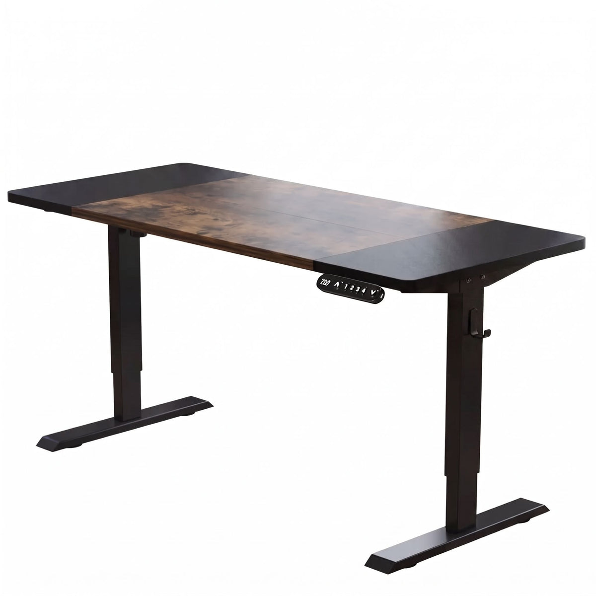 Bureau Assis-Debout Électrique  Verrou Enfant, 4 Mémoires